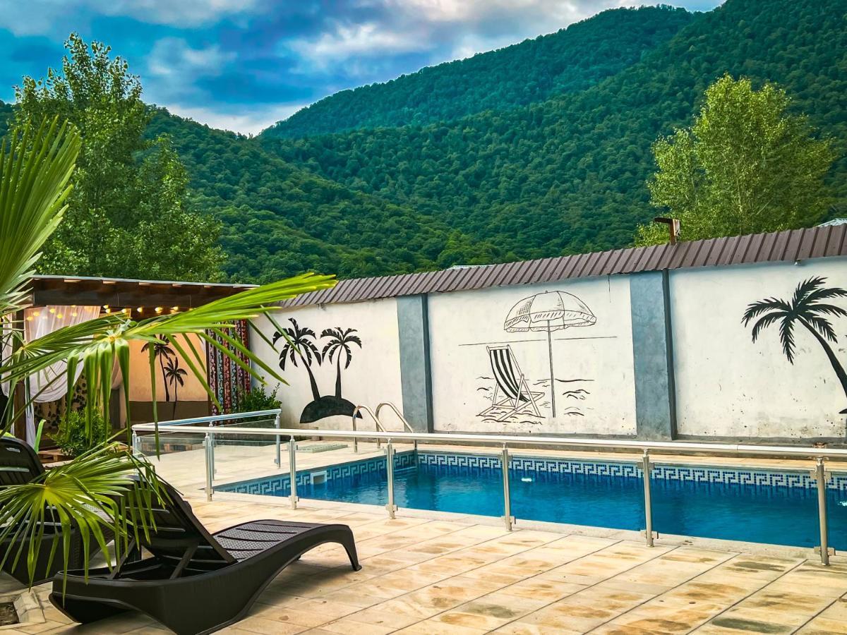 Willa Qafqaz Family Chalet Qəbələ Zewnętrze zdjęcie